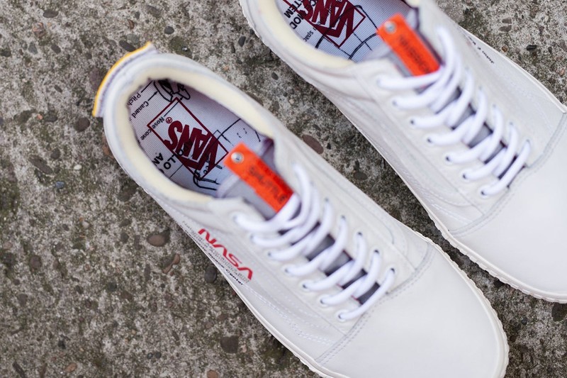 Vans x outlet nasa shoes white